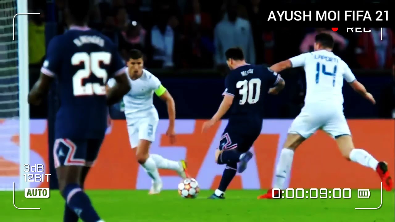 MESSI FIRST GOAL FOR PARIS SAINT GERMAIN YouTube