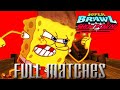 SpongeBob SquarePants Defeats Every Fighter Super Brawl Showdown V0 3 0b SpongeBob Full Matches 