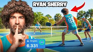 #1 PICKLEBALL PLAYER in the World SECRETLY Plays 4.0 Amateurs!