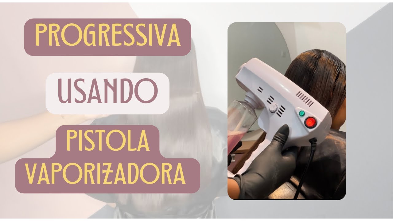 PROGRESSIVA USANDO A PISTOLA VAPORIZADORA, PASSO A PASSO.