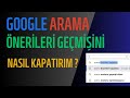 Gizliliğinizi Koruyun: Google Arama Önerilerini Kapatma Rehberi