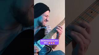 Merengue/funk mix!! #guitarplayer #latinmusic #merengue