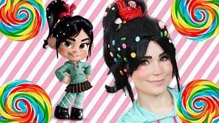 Wreck It Ralph: Vanellope Von Schweetz Makeup w/ Rosanna Pansino by Kandee Johnson 2,449,233 views 6 years ago 15 minutes