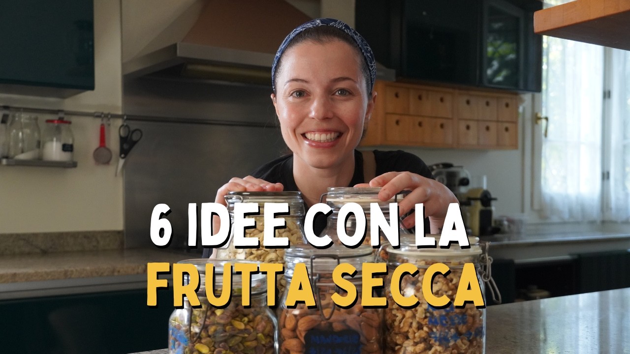 Come USO la FRUTTA SECCA dal salato al dolce | 6 ricette