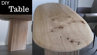 Tisch selber machen Teil 1/Redwood Table/Esstisch aus NUR einem Baumstamm/DIY Table