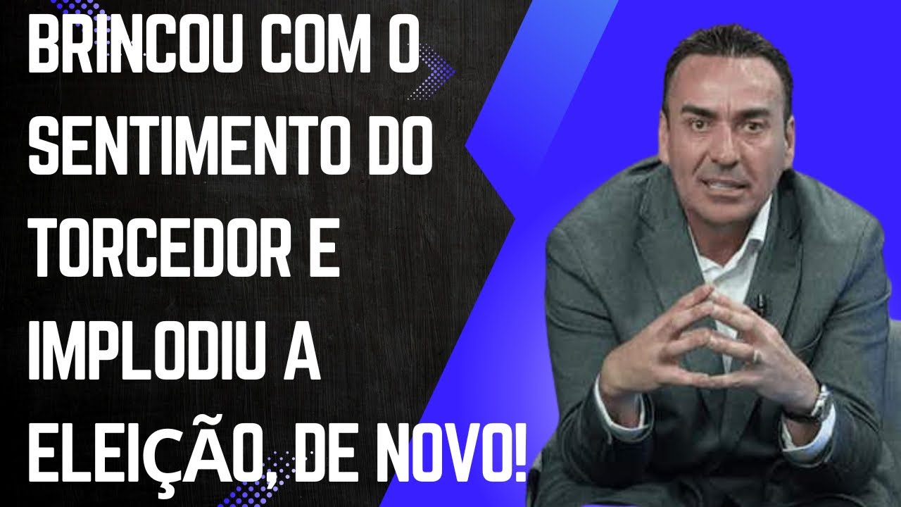 MARCELO MARQUES BRINCOU COM O CORAÇÃO DO GREMISTA E PELA SEGUNDA VEZ CRIA O CAOS NA ELEIÇÃO 