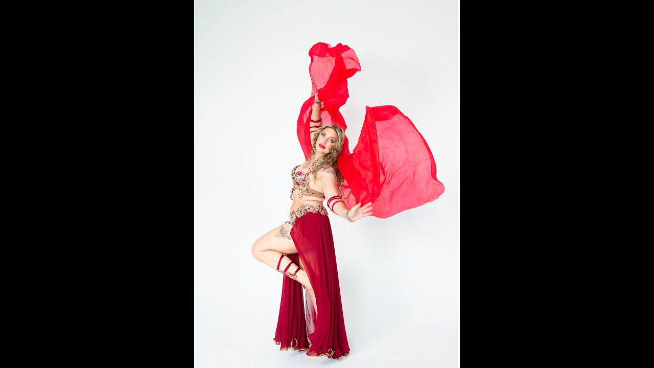 Vintage Belly Dance style choreography taught in Richmond 2023