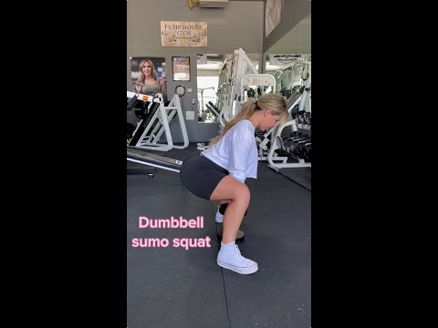 Dumbbell Sumo Squat