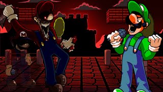 Fnf Unknown Suffering V2 But Mario.exe And Luigi sings it Remake (+FLM)