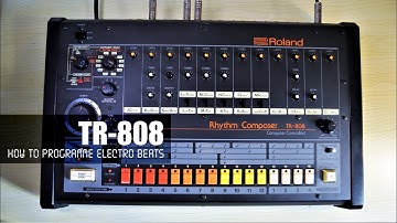 Roland TR-808 Programming Electro Beats