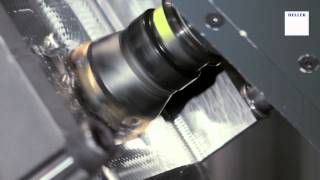5 axis machining of an aerospace component titanium tial6v4