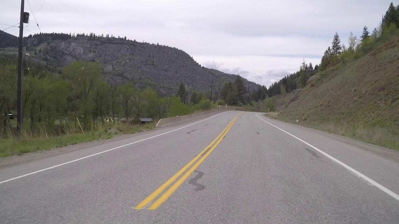 Driving to Grand Forks & Castlegar. British Columbia, Canada. Amazing