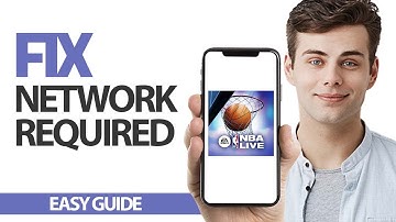 How To Fix NBA LIVE Mobile Network Required | Final Solution
