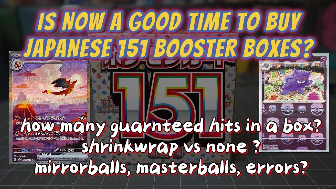 msrp japanese 151 booster box Pokemon Card Game Scarlet & Violet Enhanced Expansion Pack Pokemon Card (Japanese) With 151 Pokdex Is it a good time