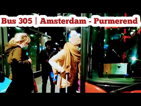 Bus 305 | Amsterdam - Purmerend - De Rijp Netherlands | STOP RUSSIA - UKRAINE WAR #ukraine #russia