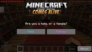 Minecraft pe 0.14.0 Comes Alive PE v0.4 | add custom player to minecraft pe screenshot 4