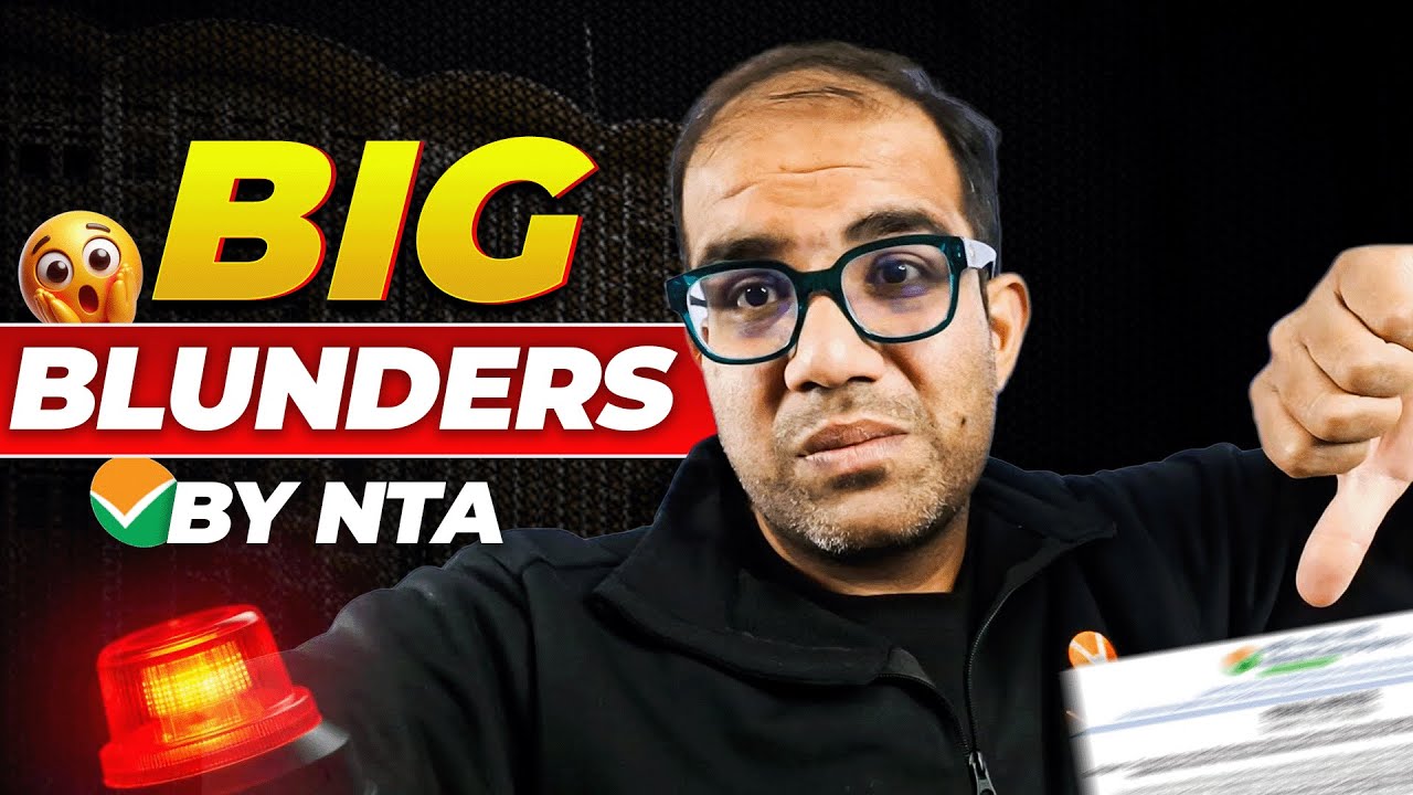 JEE 2026 | 🚨 BIG Blunders by NTA 😱 | 21st , 22nd 23rd & 24th Jan | Listen Carefully | Vinay Shur Sir