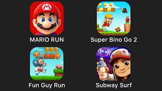 Epic Android Games: Super Mario Run, Super Bino GO 2, Fun Guy Adventure, Subway Surfers screenshot 3