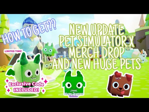 NEW* ALL WORKING MERCH DROP UPDATE CODES FOR PET SIMULATOR X