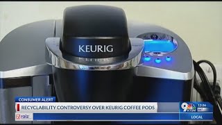 Recyclability controversy over Keurig coffee pods
