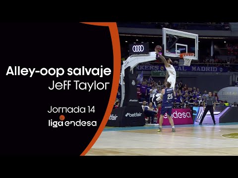 Alley-oop salvaje de Taylor a una sola mano | Liga Endesa 2019-20