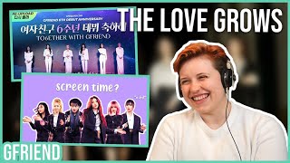 REACTION to GFRIEND - THE 6TH DEBUT ANNIVERSARY VIDEO & GFRIEND'S RELAY DANCES ARE ALWAYS LIKE THIS