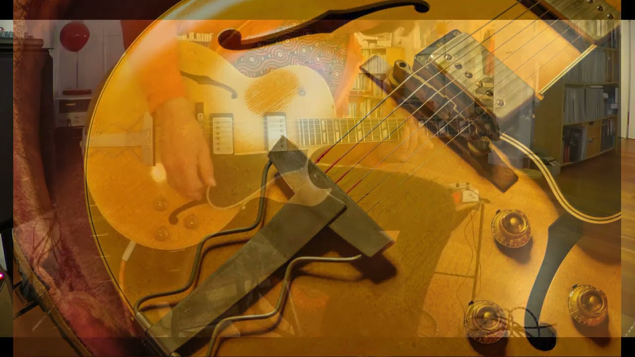 1959 Gibson ES-175 + 1960s  Klira "Kentucky" Bass ...