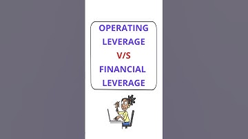 Operating and Financial Leverage | Difference | Dr.Shuchi #financialmanagement #leverage