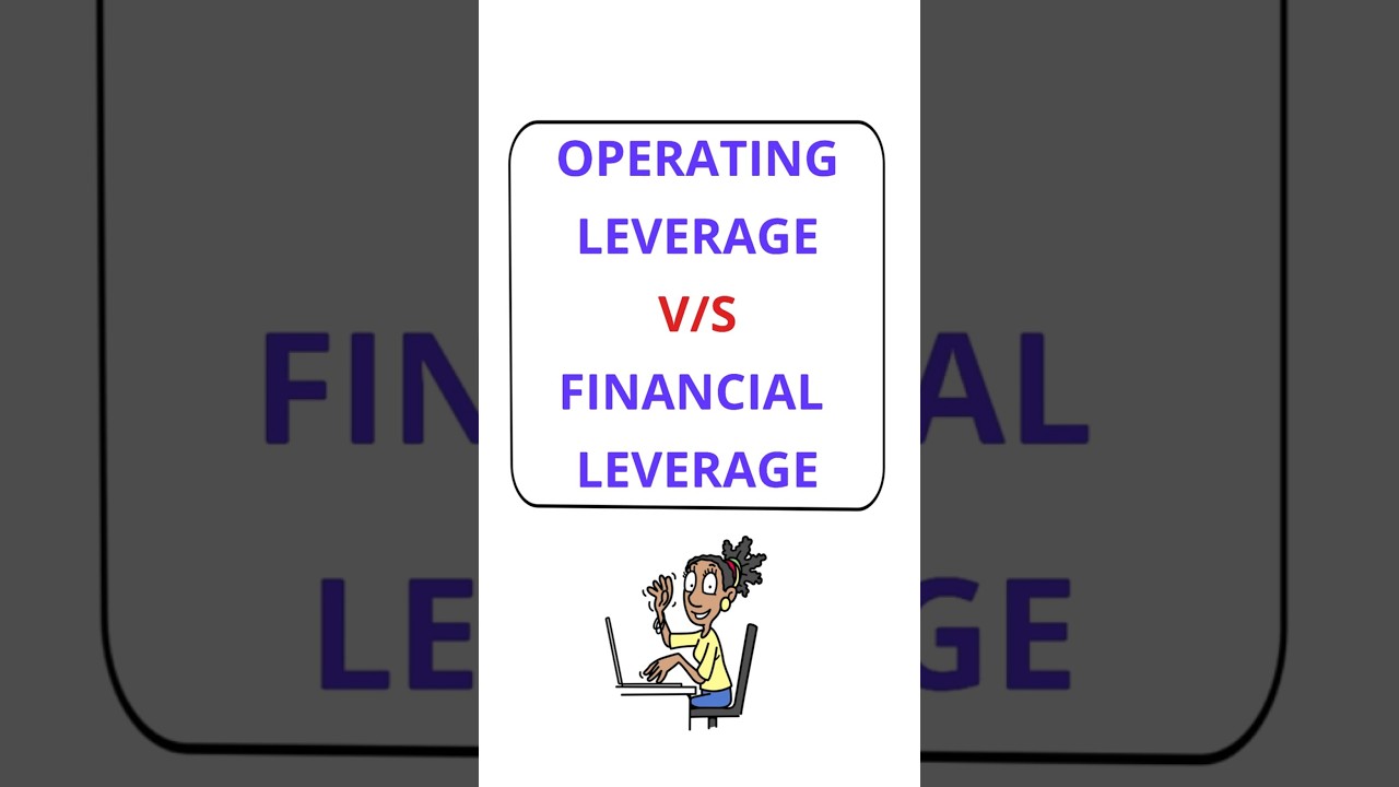 Operating and Financial Leverage | Difference | Dr.Shuchi 