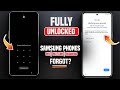 How To COMPLETELY Unlock Any Samsung Phone Forgotten PIN Pattern Password Bypass Google Account