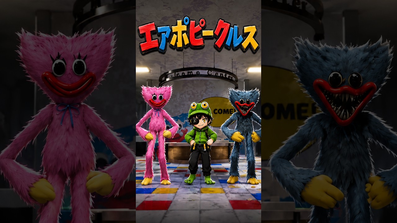 【エアポピークルス】ポピープレイタイムの世界でも“エアロピクルス”が流行りだしたそうです