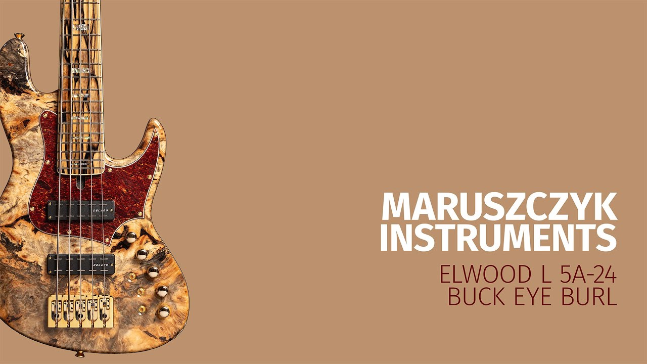 Maruszczyk Elwood L5a-24 'Buck Eye Burl' with Delano SBC 5 TF