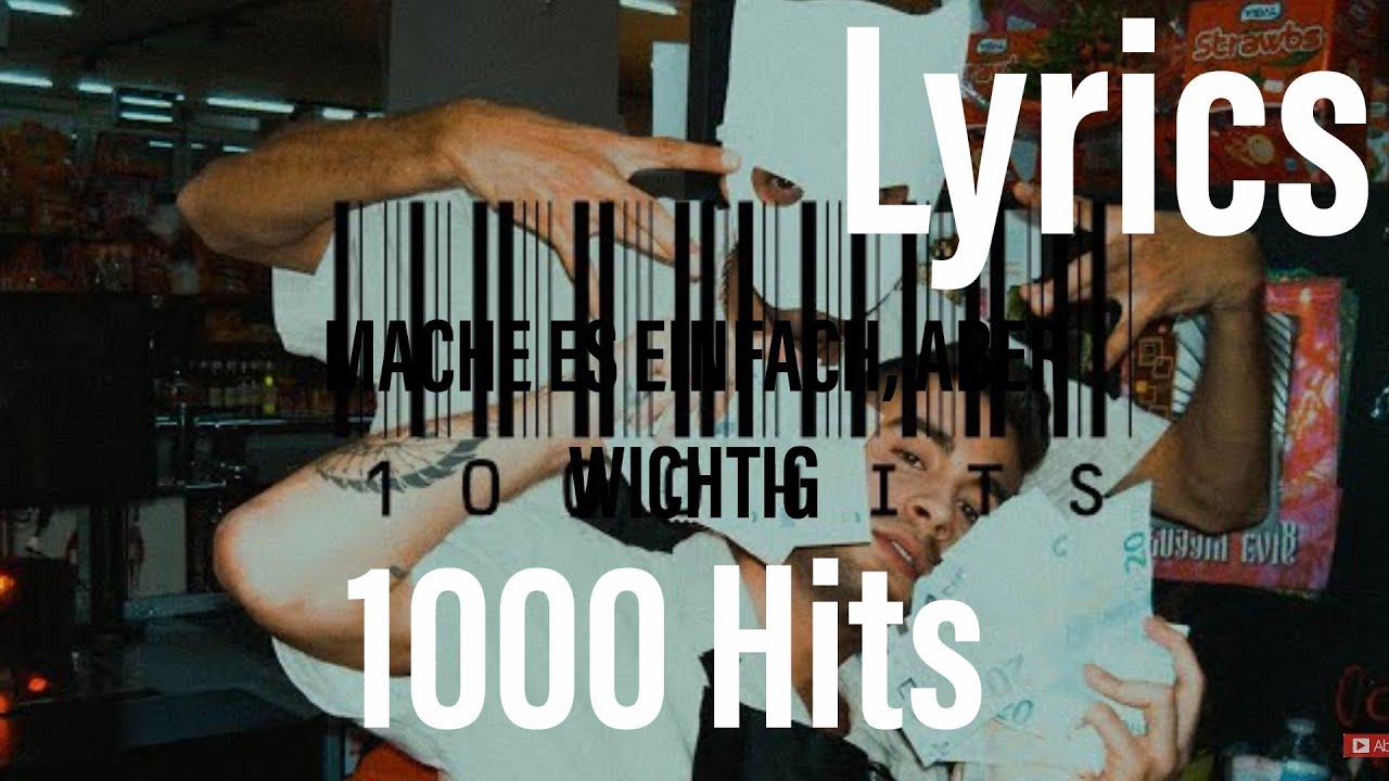 JAMULE x CRO  - 1000 Hits (Lyrics)