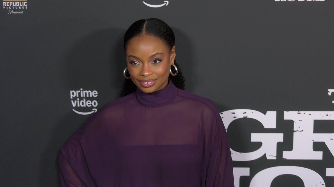 Аметист Дэвис на эксклюзивном показе фильма «Серый дом»: красная дорожка | Прибытие