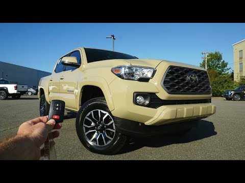 2020 Toyota Tacoma TRD Sport: Start Up, Test Drive, Walkaround and Review