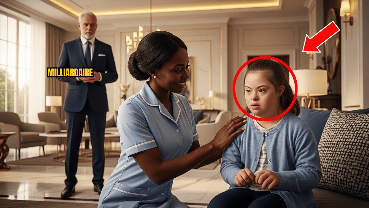 Fille Spéciale d’un Milliardaire Lutte Contre l’Anxiété – Nounou Noire Intervient et CHANGE TOUT