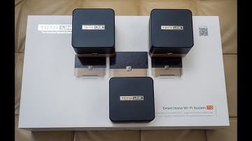 TOTOLINK T10 - Unboxing, Look & Feel, Setup UniFi-Home & Mesh Network