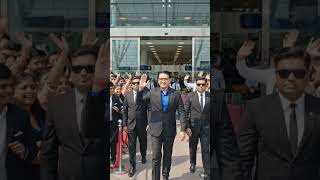 Hemant Sir की Airport Entry 😎 जनता बोली “हेमंत सर!” 🔥 AI Generated Short Video #viral #shorts