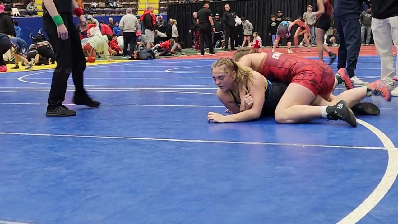 Audrey's 3rd match at Heart of Texas Nationals, G5 190lb division in Austin 01.24.26