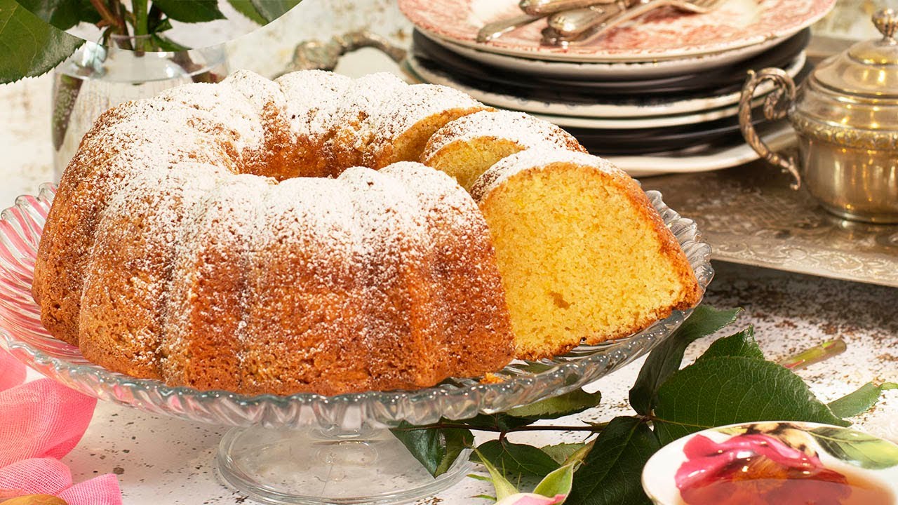 Un momento para hacer un delicioso BIZCOCHO DE MASCARPONE Y NARANJA. La miga MÁS TIERNA