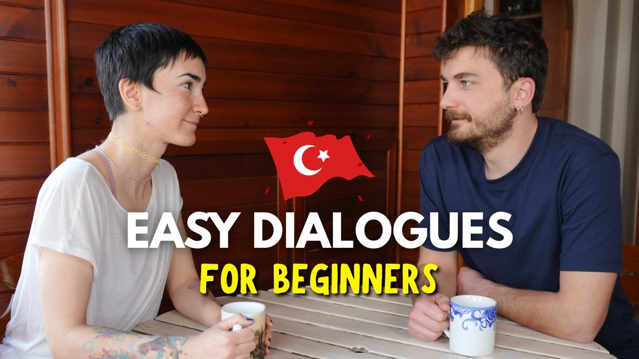 Easy Turkish Dialogues For Beginners - Natives Talk