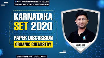 K-SET -2020 CHEMISTRY PAPER DISCUSSION- ORGANIC CHEMISTRY- Name Reaction and rearrangement