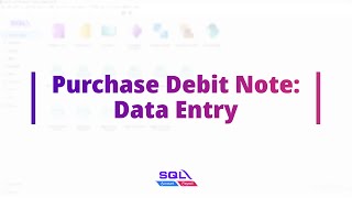 Purchase Debit Note