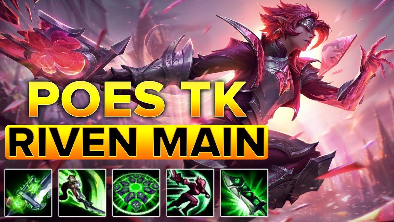 PoEs tk Riven Montage 2023 - EUW Grandmaster Riven Main