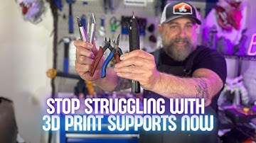 These Tools Make 3D Print Cleanup EASY