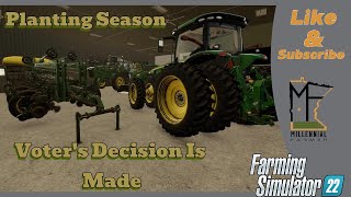 MN Millennial Farmer!? | Voter's Planting Season | Farming Simulator 22 | Season 2