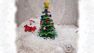Diy:creating A Magical Foamiran Christmas Tree / Archa Yasash / Ёлка Из Фоамирана