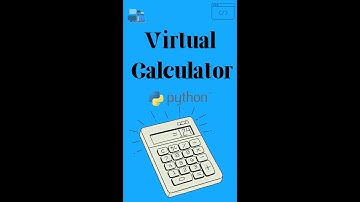 Virtual Calculator using python #programming #python #coding