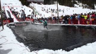 Snowboard Crash Wet Scorpion at Spring Splash