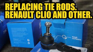 How To Replace Tie-Rods On Renault Clio And Other.